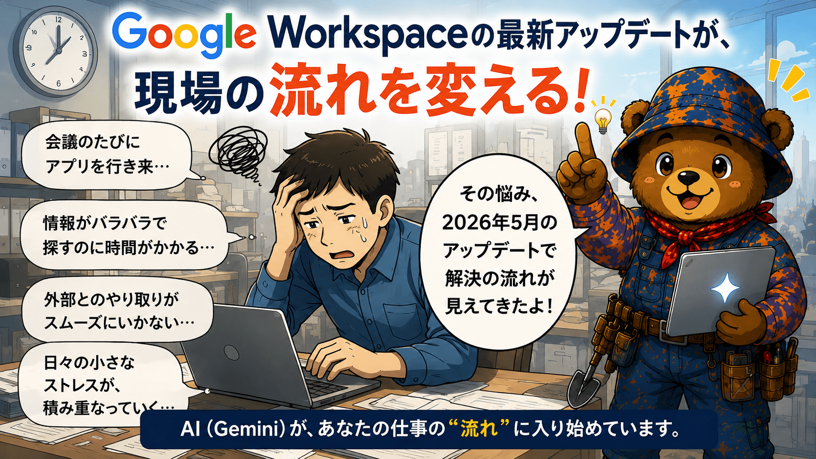 Google Workspace最新アップデートで気づいた、 AI時代の「言語化能力」