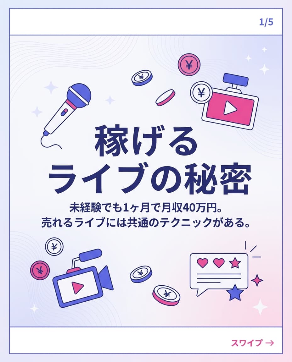 ライブ配信テクニック5選