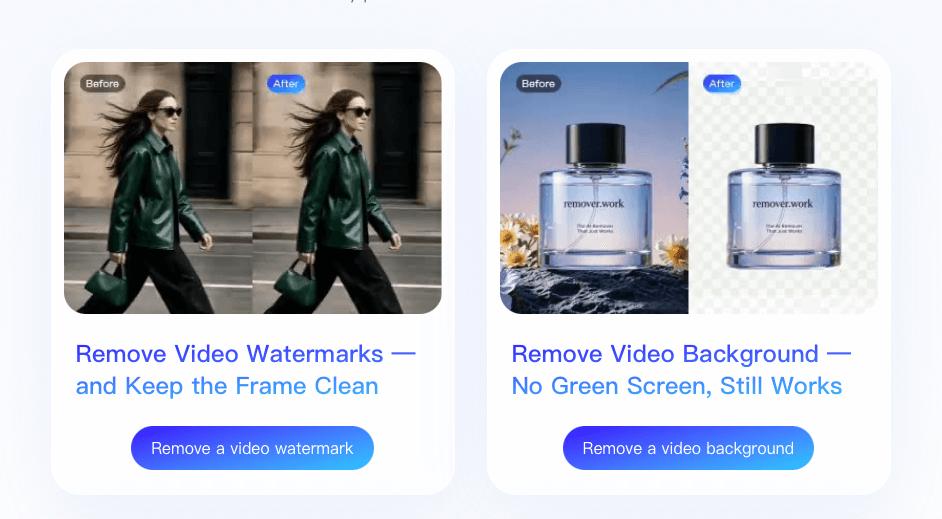 YouTubeの透かし除去ツールでインタビュー動画をきれいにできる?Remover.workを徹底レビュー