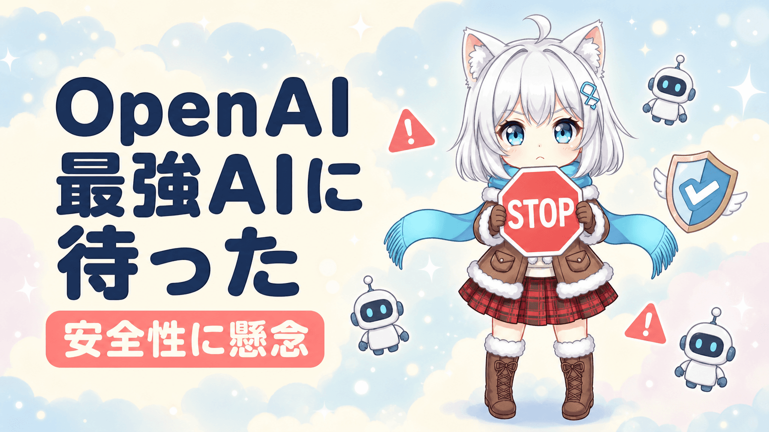 OpenAIが最強モデル公開を中止|暴走AIに「待った」の真相