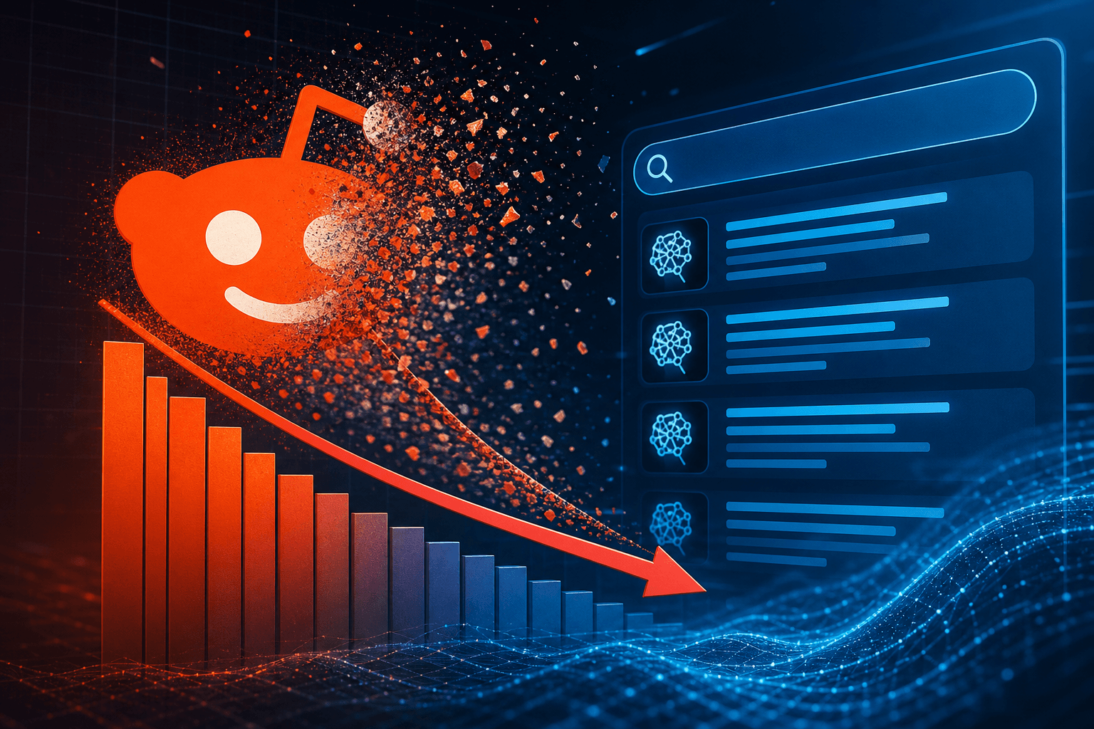 ChatGPTがReddit引用を86%削減|4日で激変した検索の裏側
